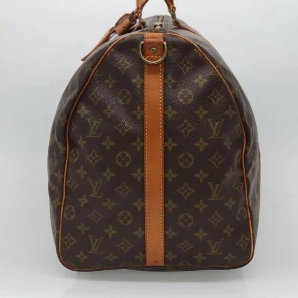 LOUIS VUITTON Monogram Keepall Bandouliere 60 Boston Bag - Picture 5 of 16